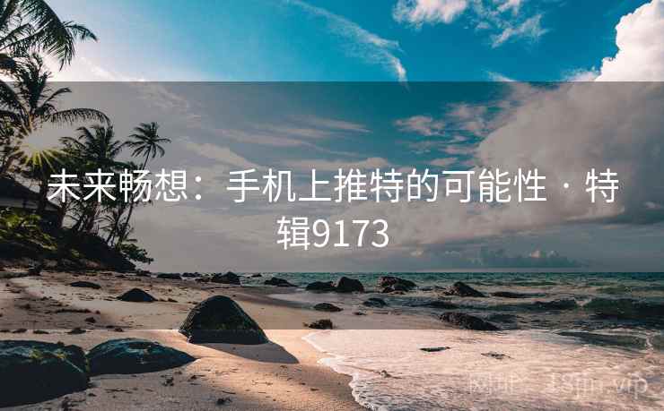 未来畅想：手机上推特的可能性 · 特辑9173