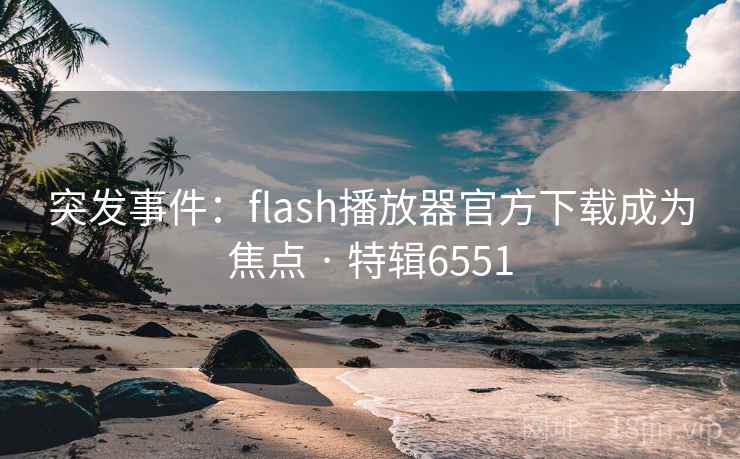 突发事件:flash播放器官方下载成为焦点 · 特辑6551 突发事件:flash播放器官方下载成为焦点 · 特辑6551